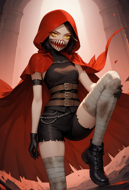 [PONY] little red riding hooded mercenary (Library of ruina / Lobotomy corporation)版本V1 (ID: 884312)