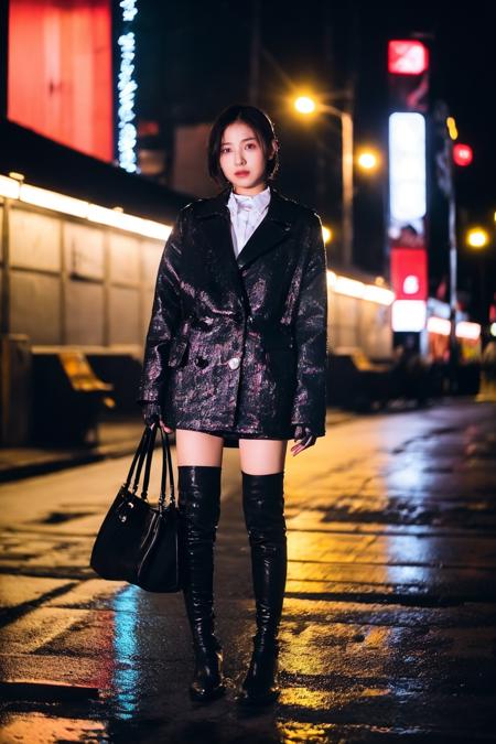 ZARA(like)-CowboyThighBoots 仿ZARA牛仔跟过膝靴