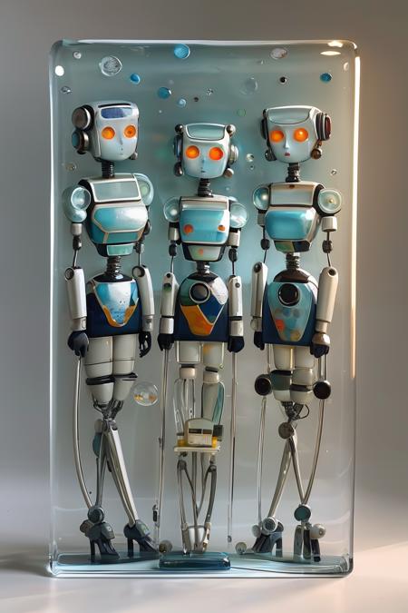 style of Fused glass 372