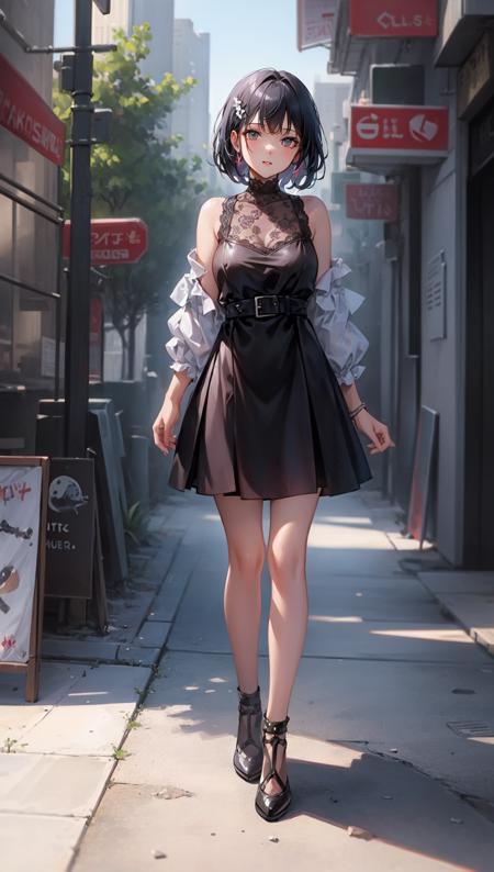 胸以上覆盖着蕾丝的衣服_Clothes with lace covering the collarbone