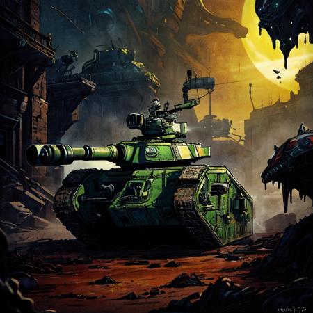 Leman Russ Battle Tank - Warhammer 40,000