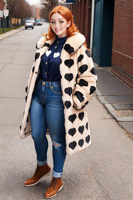 Heart Fur Coat
