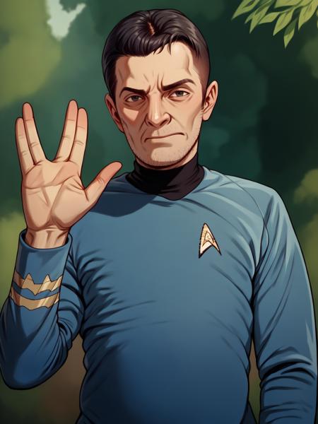 Vulcan Salute (Flux and Pony)