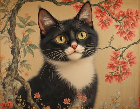 Chinese Painted Tapestry FLUX版本V1 (ID: 1279365)