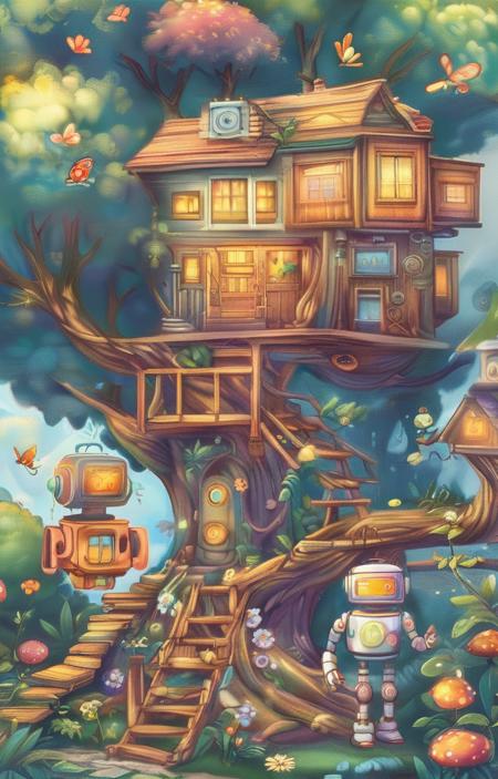 style of treehouse [SDXL] 433