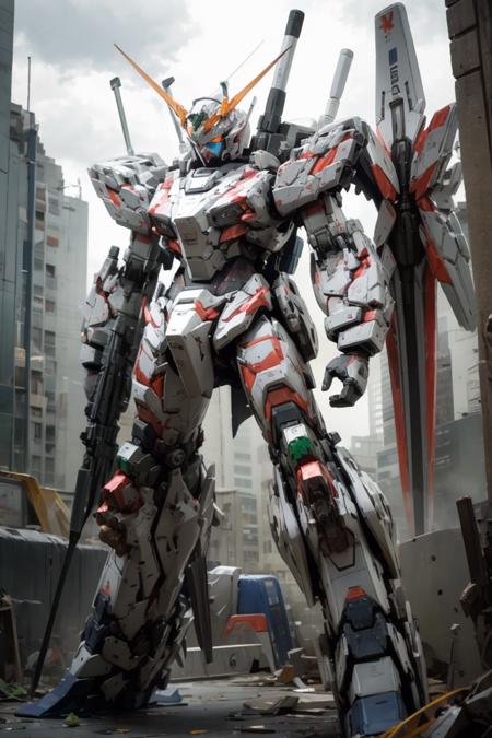 RX0 Unicorn Gundam UC0096版本v0.5 (ID: 297990)