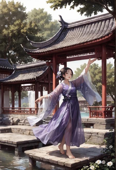 0800 Chinese courtyard