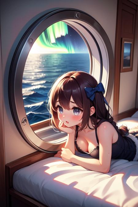 girl like ship porthole