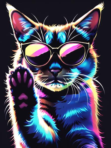 Retro neon style [FLUX+SD+XL+Illustrious-XL+Pony]