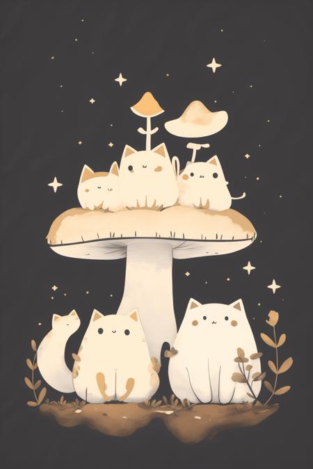 A strange combination of cat and mushroom - tangbohu 10版本v1.0 (ID: 451798)