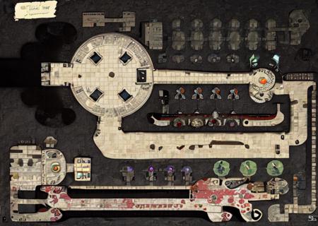 Table Rpg / D&D Maps #6 - Under