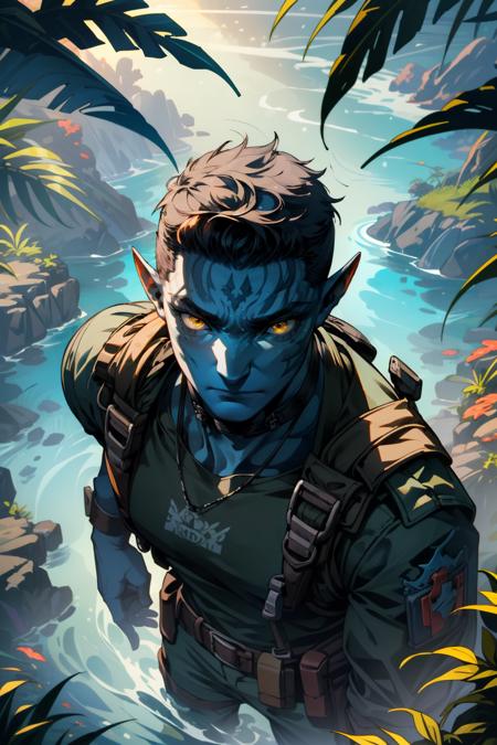 Miles Quaritch from Avatar