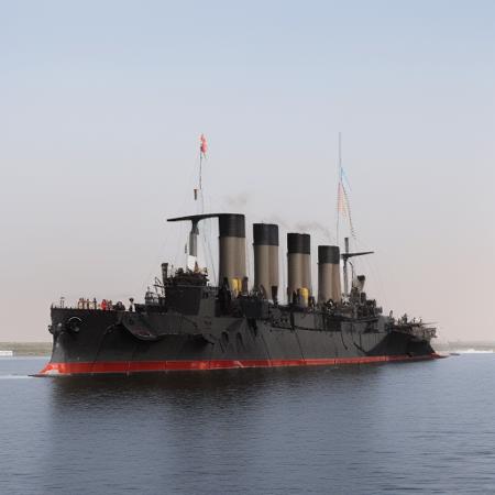 Pre Dreadnough Russian Battleships and Cruisers