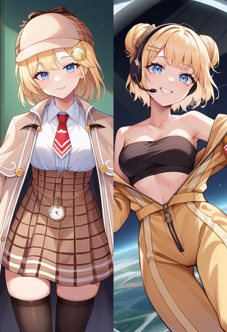 Amelia Watson [XL] 7 outfits (Hololive)版本pony-v1 (ID: 517943)