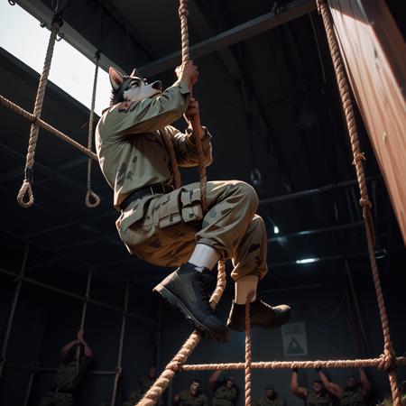 rope climb