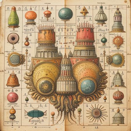 style of Codex Seraphinianus [FLUX] 212