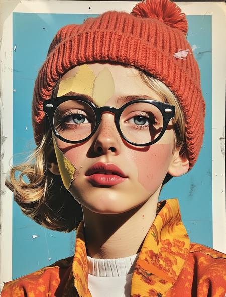 Retro Collage Art