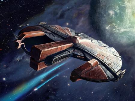 Ebon Hawk SDXL Lora (Star Wars: Knights of the Old Republic)版本v1.0 (ID: 290939)