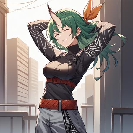 Hoshiguma - Arknights (4 Outfits)