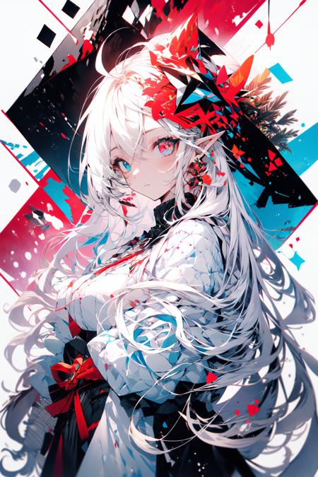 百花缭乱/midjourney 二次元/midjourney anime style Lora版本v1.0 (ID: 105232)