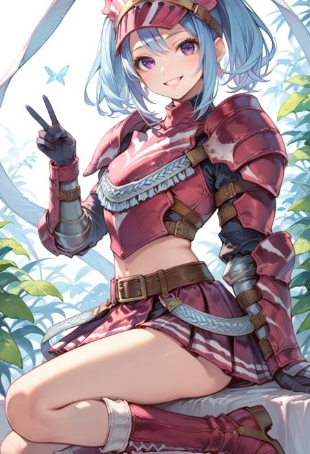 Monster Hunter - Hermitaur X armor (ザザミ装備) ponyXL