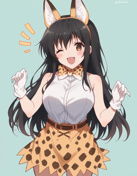 Serval (サーバル) (けものフレンズ) (サーバルちゃん) (さばんなコンビ) (魅惑のサーバル姉さん) (薮猫) Cosplay - Clothing