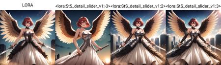 Detail Slider LoRA | PonyXL SDXL