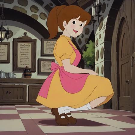 Waitress (Lupin III The Castle of Cagliostro) XL pony LORA