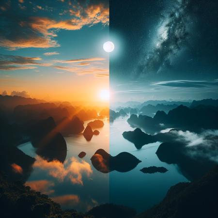 coexistence of day and night