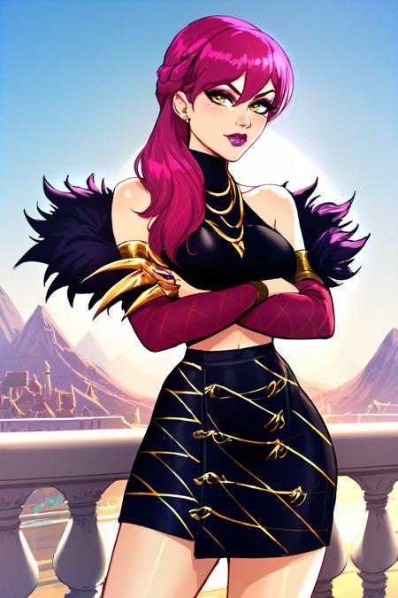 KDA Evelynn League of Legends 2 Outfits | Pony / SD1.5