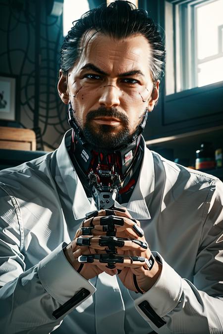Goro Takemura from Cyberpunk 2077