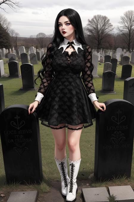 ?Gothic Hearts Wednesday Dress ~ PONY XL and SD 1.5?