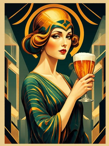 Art Deco Style - Flux1.D