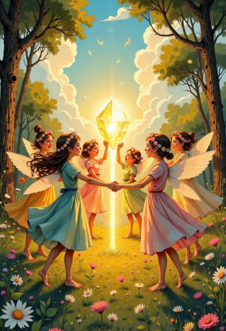 Faery Atmosphere: Blossom Radiance