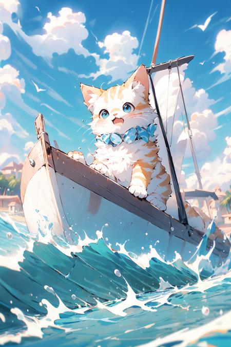 猫猫/Cute cat /midjourney style cat  Lora