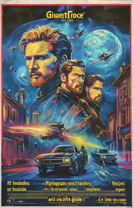 A sci-fi movie poster - tangbohu [SDXL] 58