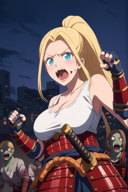 Beatrix Amerhauser (ベアトリクス・アメルハウザー) - Zom 100: Bucket List of the Dead (ゾン100~ゾンビになるまでにしたい100のこと~) - COMMISSION版本anime s1 (ID: 363654)