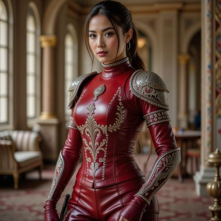 Highly detailed leather armor v02
