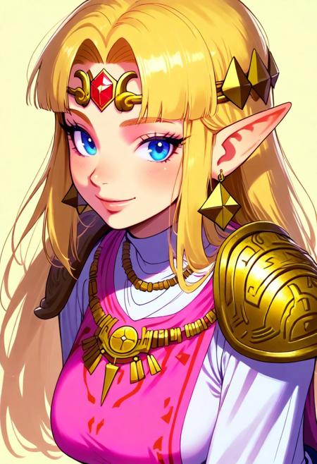 Princess Zelda: Ultimate (The Legend Of Zelda: A Link Between Worlds) [Pony & Illustrious]