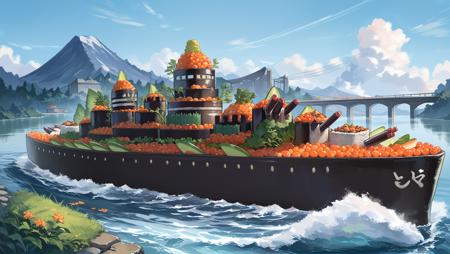 Yu-Gi-Oh! - Gunkan Suship Ikura-class Dreadnought - (弩級軍貫－いくら型一番艦) PonyXL