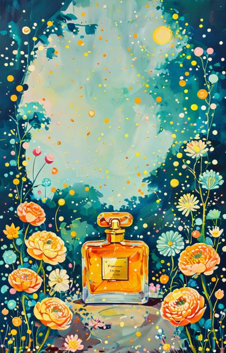 A painting style with colored dots - tangbohu [SDXL] 22