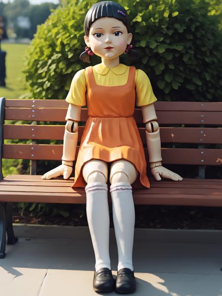Young-hee (The doll from Squid Game)