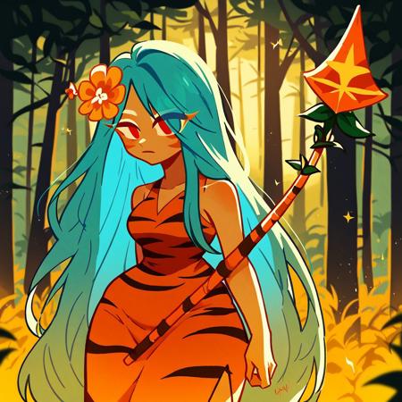 Tiger Lily Cookie - (Cookie Run)