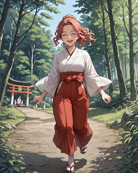 Miko Shrine Maiden Clothes