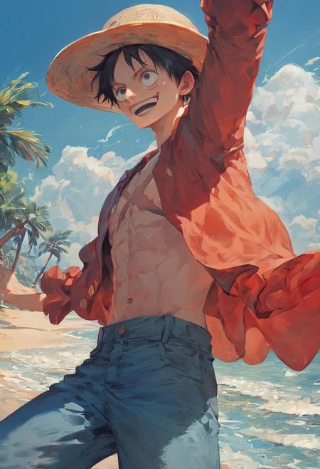 Monkey Di Luffy XL