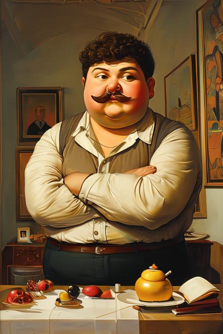 style of Fernando Botero 145
