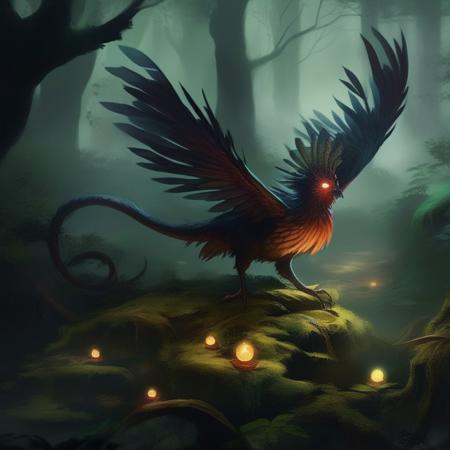 Magic Creatures: cockatrice! SDXL1.0版本v1.0 (ID: 1147318)