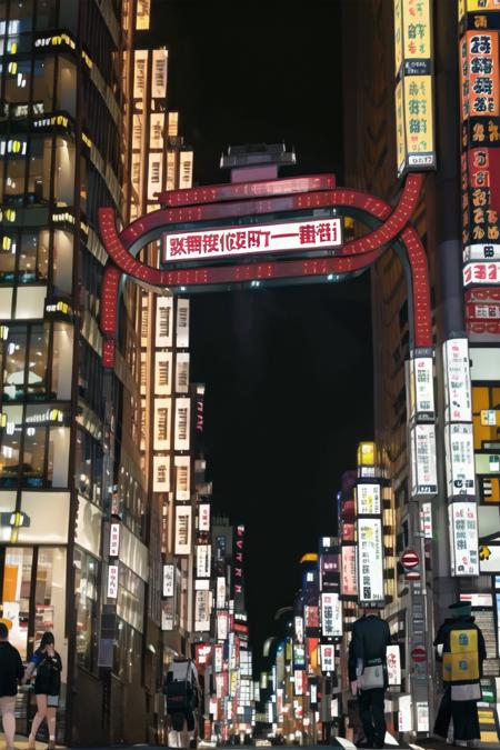 歌舞伎町1番街アーチ Kabukicho 1st Avenue Arch SD15