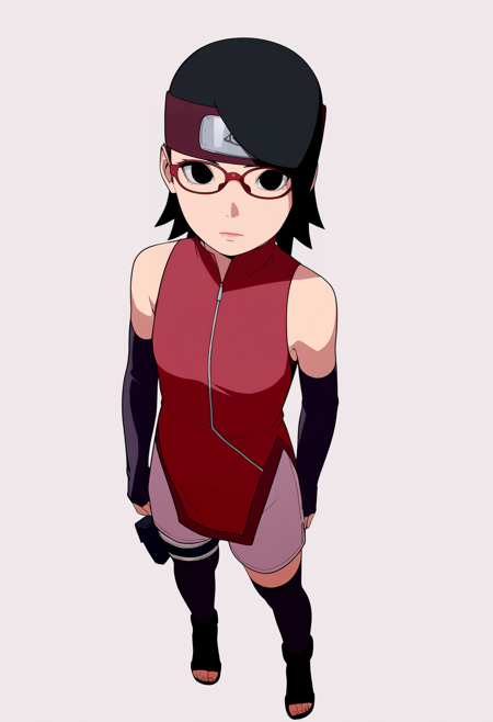 Sarada Uchiha - Academy / Genin - Boruto: Naruto Next Generations - IllustriousXL - Noob LORA
