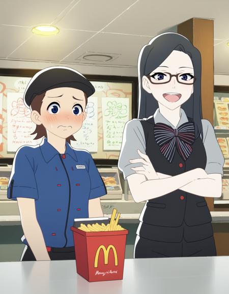 Hibino and Hoshino / McDonald's版本v1.0 (ID: 589393)
